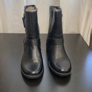 Black booties, size 6 1/2, by ANNE KLEIN